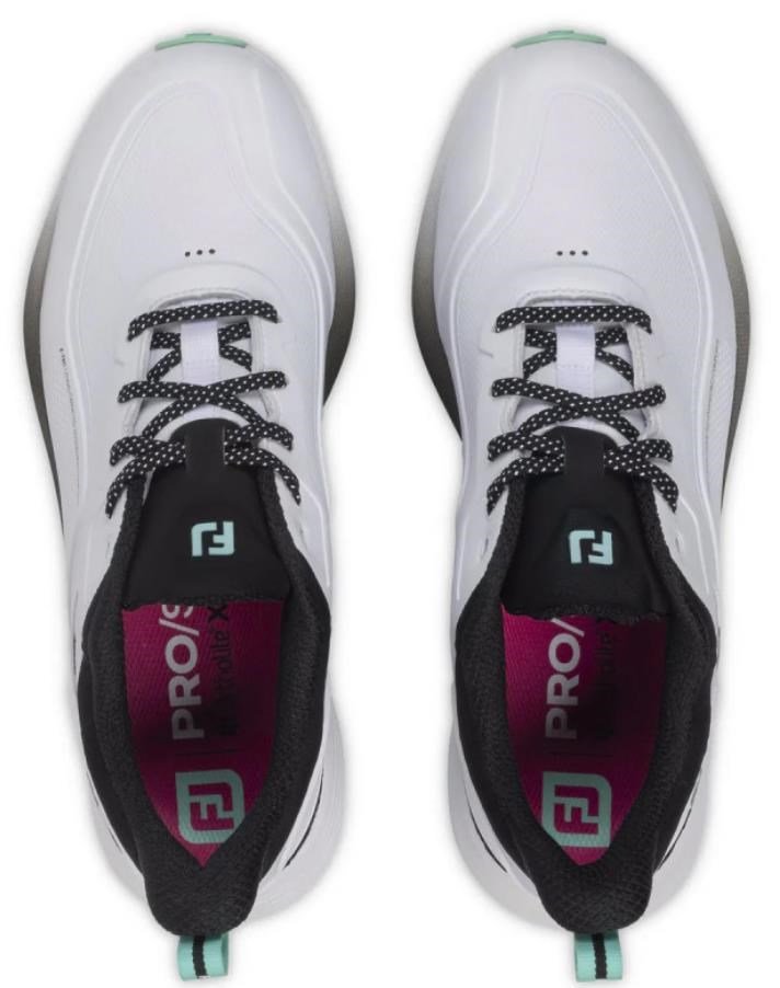 FootJoy Pro/SL heren golfschoenen, wit/zwart