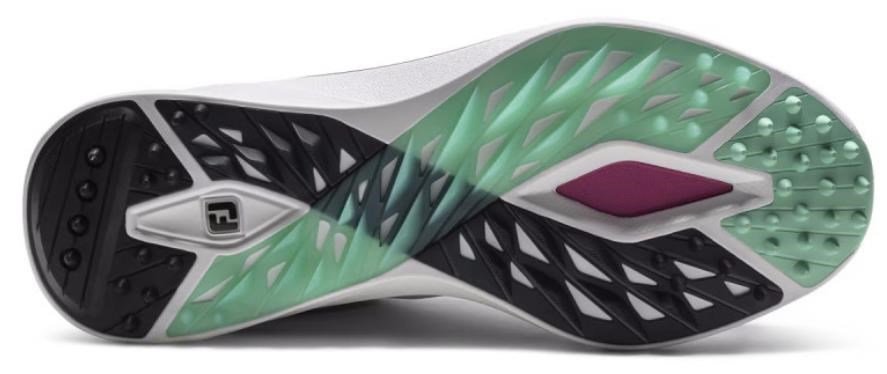 FootJoy Pro/SL heren golfschoenen, wit/zwart