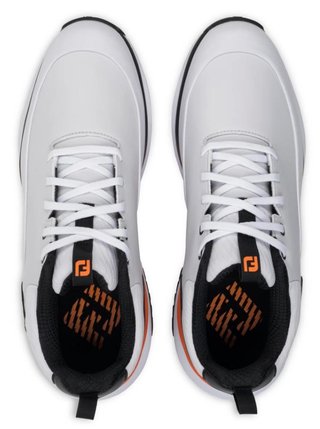FootJoy Tour Rival heren golfschoenen, wit/zwart