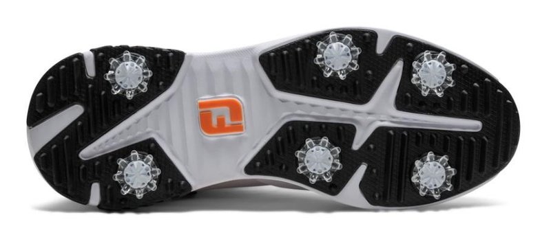 FootJoy Tour Rival heren golfschoenen, wit/zwart