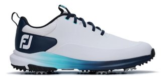 FootJoy Tour Rival heren golfschoenen, wit/blauw