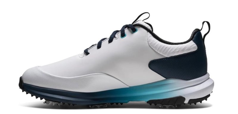 FootJoy Tour Rival heren golfschoenen, wit/blauw