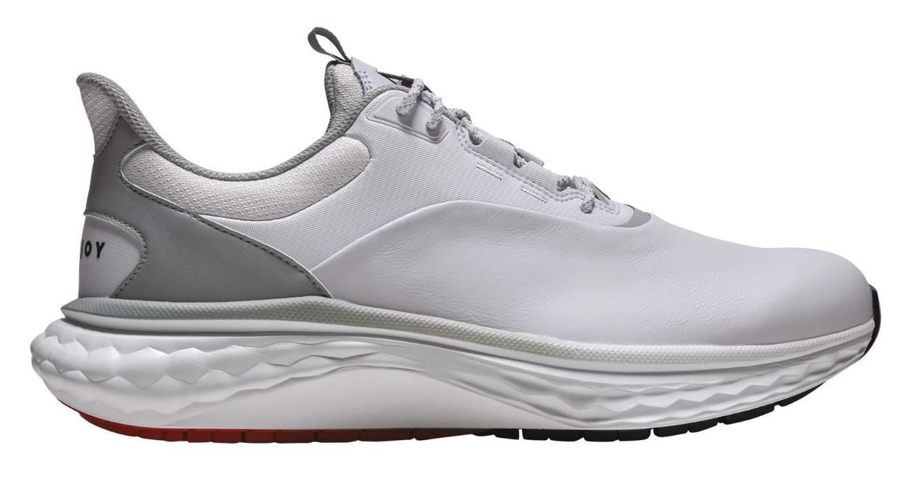 FootJoy Quantum heren golfschoenen, wit/grijs