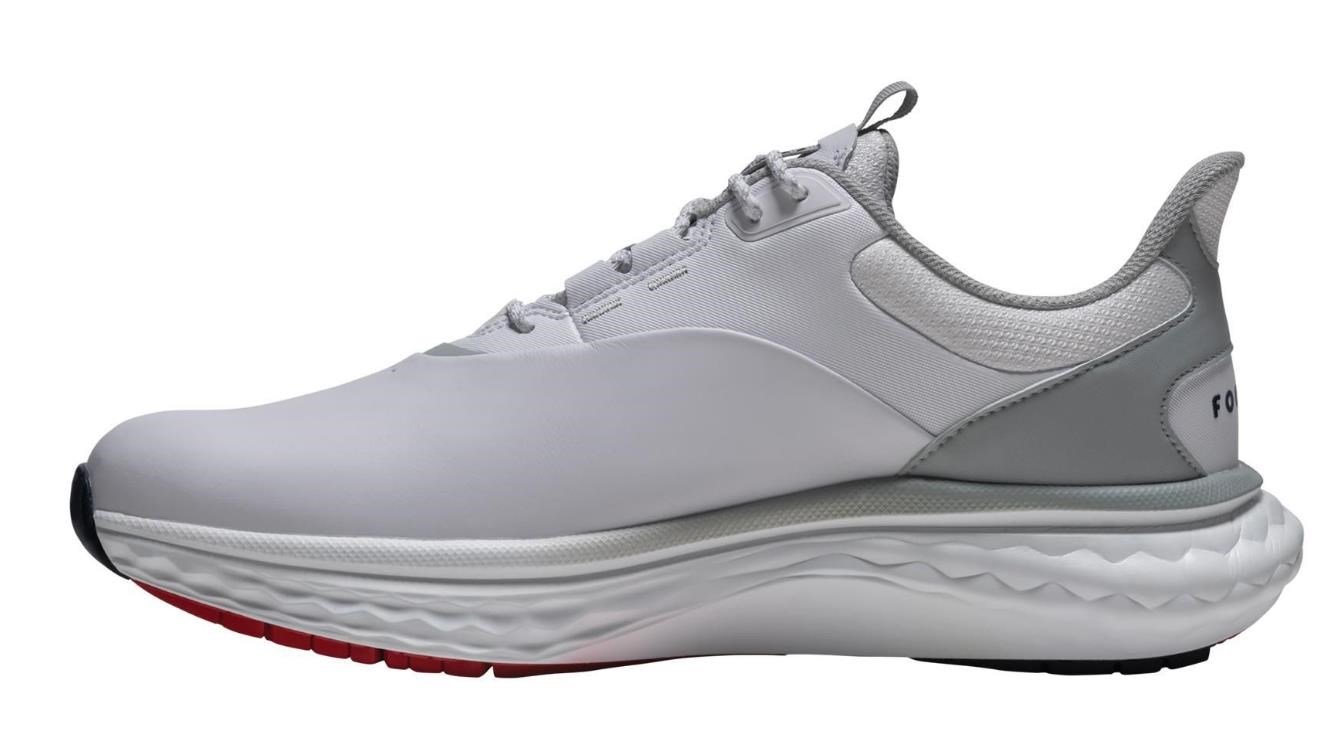 FootJoy Quantum heren golfschoenen, wit/grijs