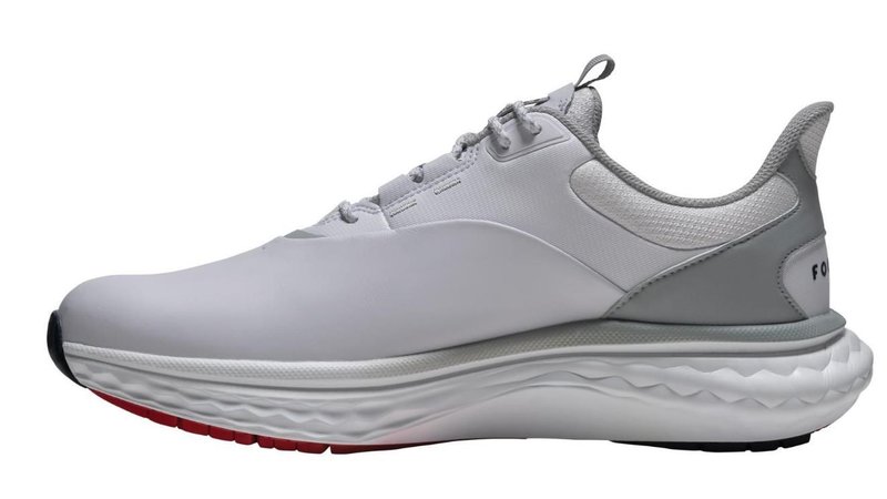 FootJoy Quantum heren golfschoenen, wit/grijs