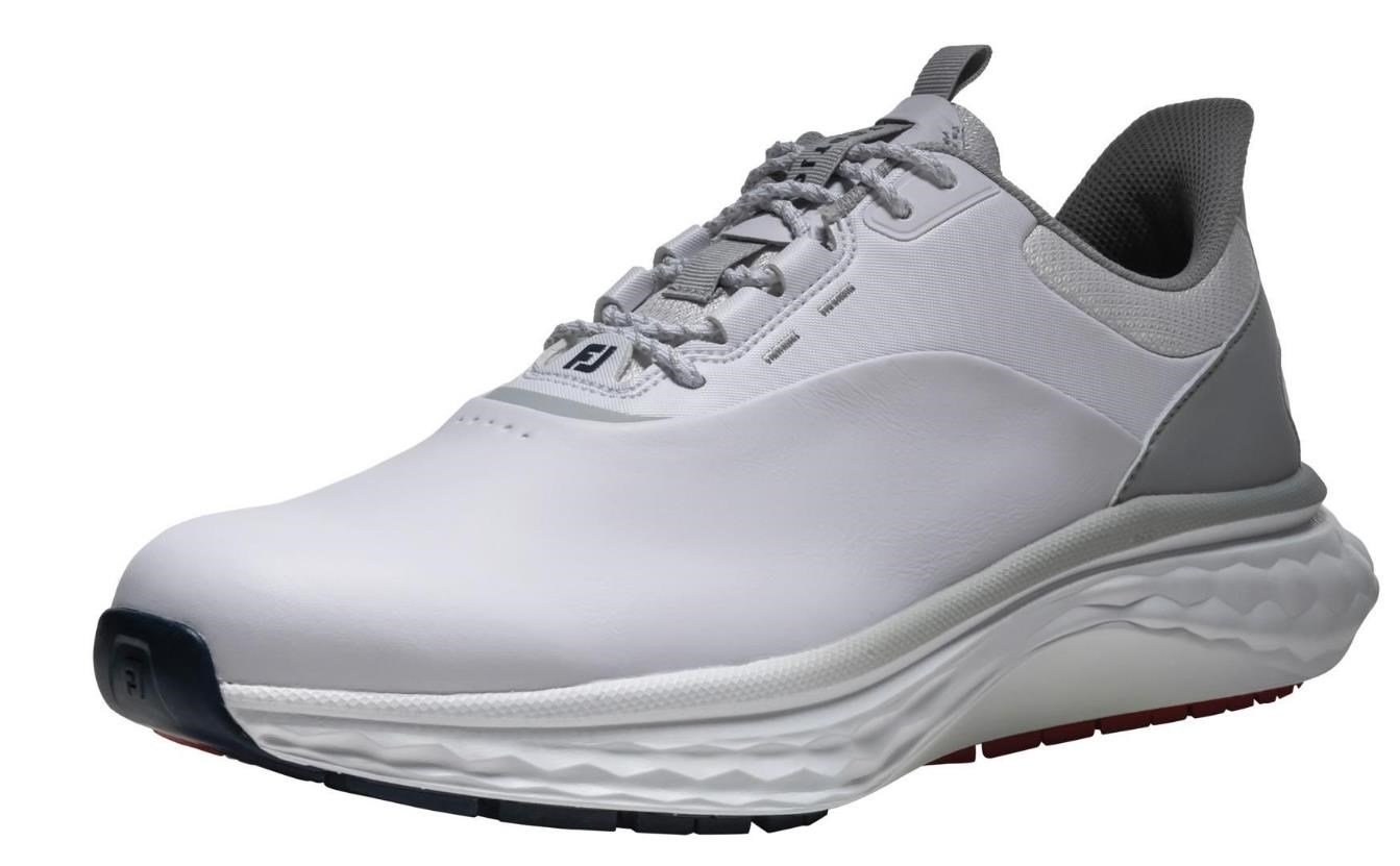 FootJoy Quantum heren golfschoenen, wit/grijs