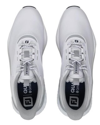 FootJoy Quantum heren golfschoenen, wit/grijs