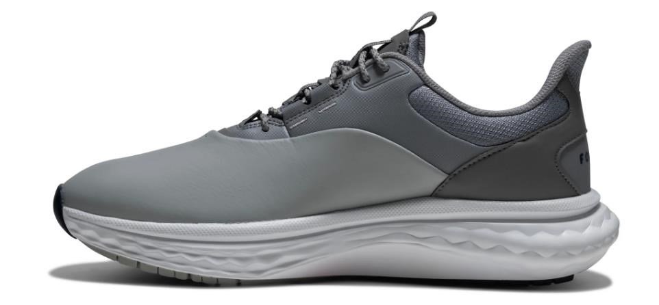 FootJoy Quantum heren golfschoenen, wit/grijs