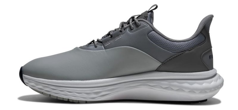 FootJoy Quantum heren golfschoenen, wit/grijs