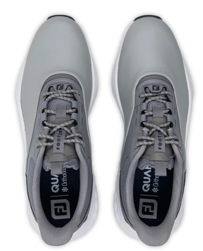 FootJoy Quantum heren golfschoenen, wit/grijs