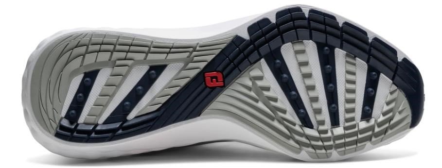 FootJoy Quantum heren golfschoenen, wit/grijs