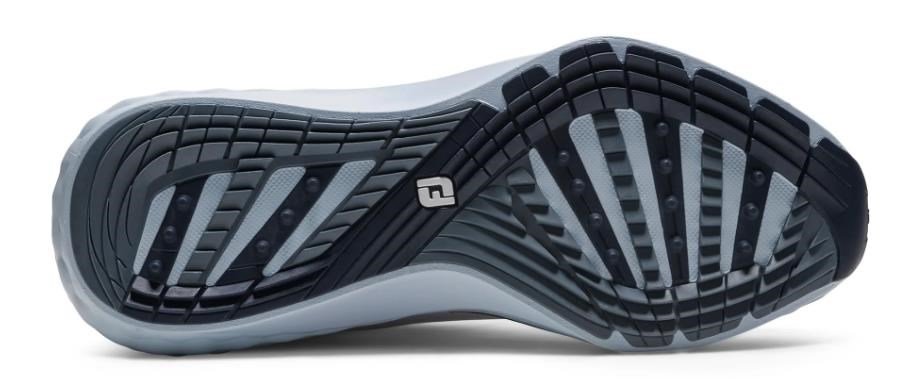 FootJoy Quantum heren golfschoenen, wit/blauw