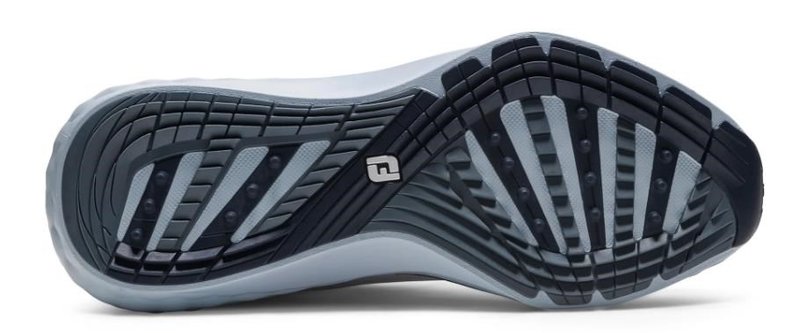 FootJoy Quantum heren golfschoenen, wit/blauw