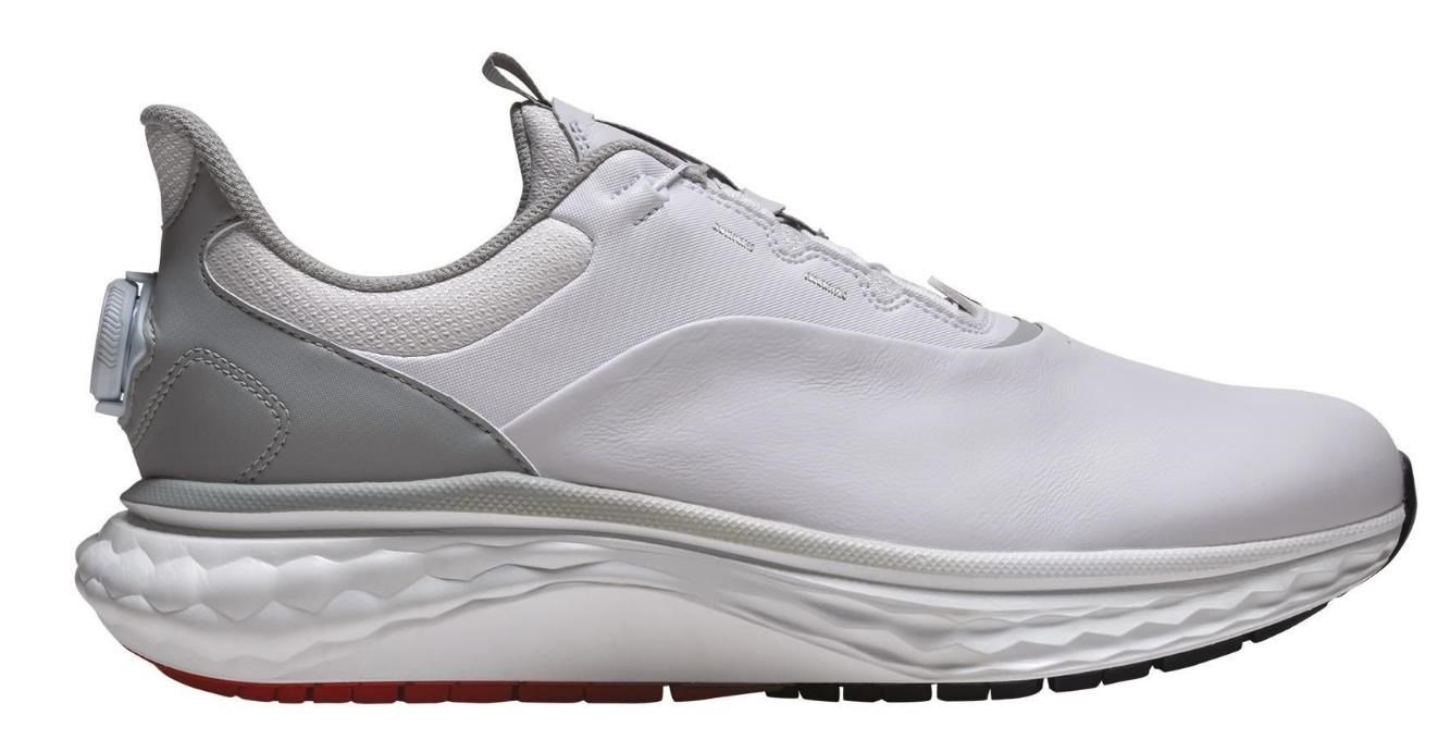 FootJoy Quantum BOA heren golfschoenen, wit/grijs