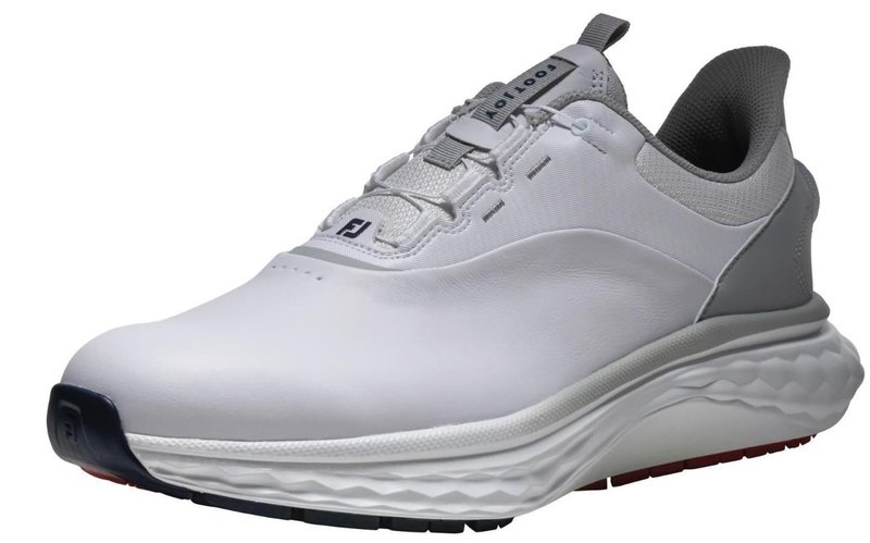 FootJoy Quantum BOA heren golfschoenen, wit/grijs