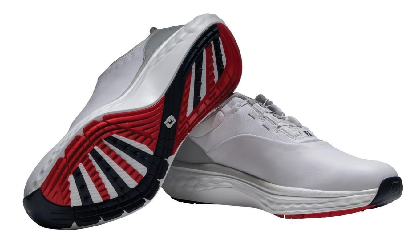FootJoy Quantum BOA heren golfschoenen, wit/grijs