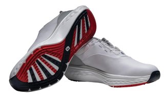FootJoy Quantum BOA heren golfschoenen, wit/grijs