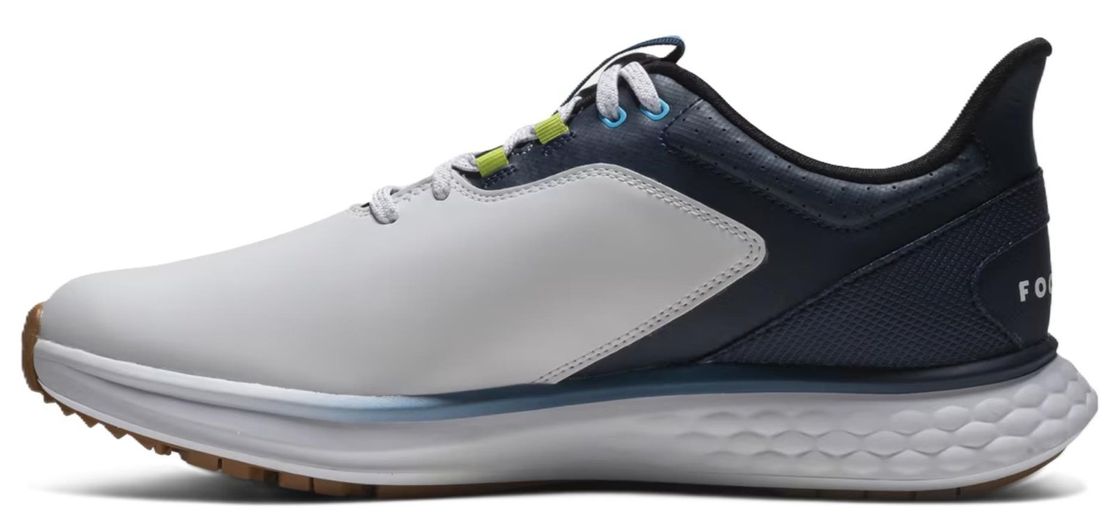 FootJoy Pulse heren golfschoenen, wit/blauw