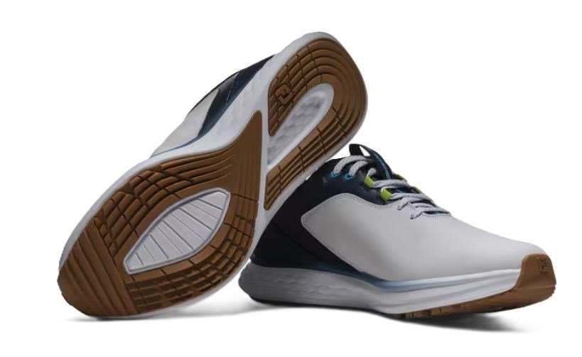 FootJoy Pulse heren golfschoenen, wit/blauw
