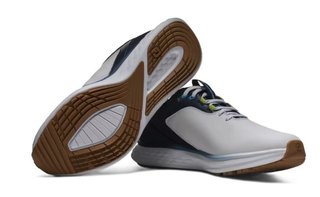 FootJoy Pulse heren golfschoenen, wit/blauw