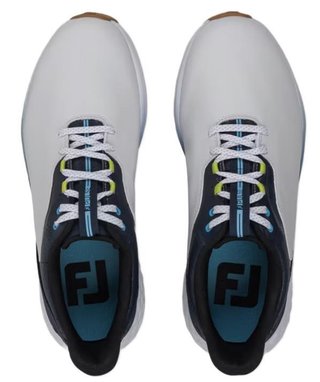 FootJoy Pulse heren golfschoenen, wit/blauw