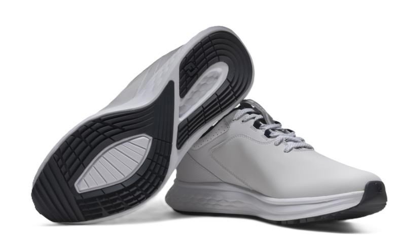 FootJoy Pulse heren golfschoenen, wit/grijs