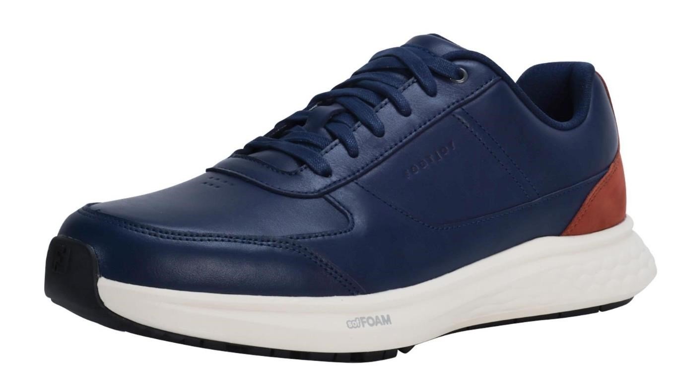 FootJoy Hampton heren golfschoenen, marineblauw/wit