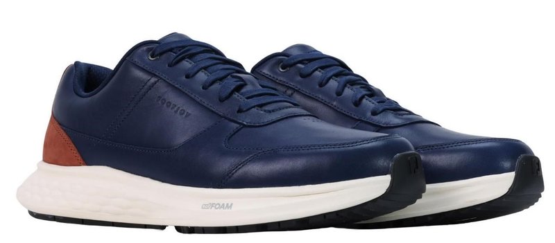 FootJoy Hampton heren golfschoenen, marineblauw/wit