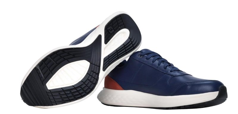 FootJoy Hampton heren golfschoenen, marineblauw/wit