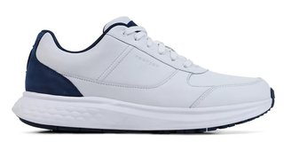FootJoy Hampton heren golfschoenen, wit/marineblauw