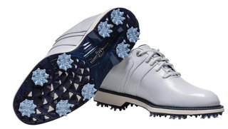 FootJoy Premiere Series Packard dames golfschoenen, wit/marineblauw