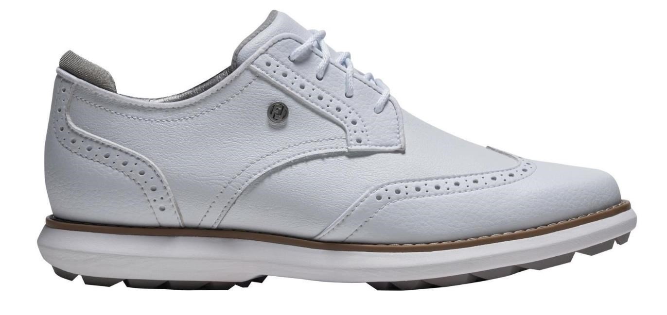 FootJoy FootJoy Traditions Spikeless dames golfschoenen, wit