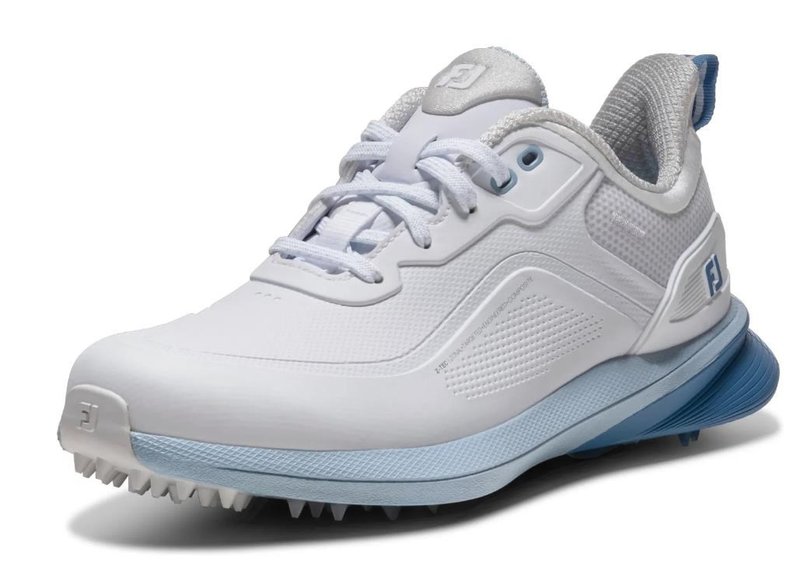 FootJoy Pro/SL dames golfschoenen, wit/blauw