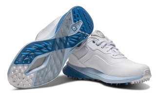 FootJoy Pro/SL dames golfschoenen, wit/blauw
