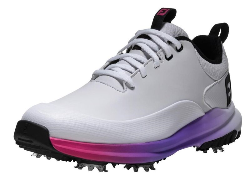 FootJoy Tour Rival dames golfschoenen, wit/roze