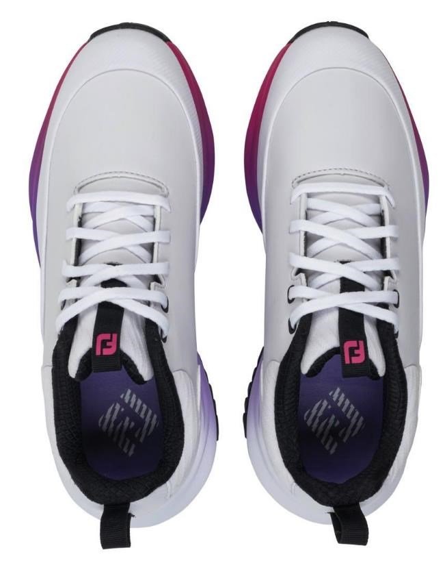 FootJoy Tour Rival dames golfschoenen, wit/roze