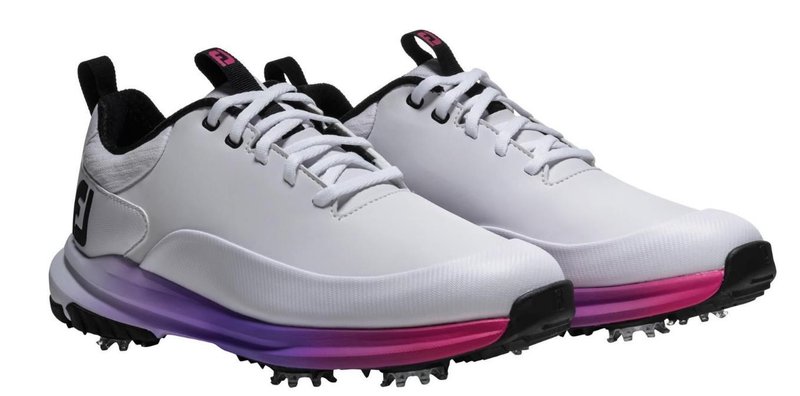 FootJoy Tour Rival dames golfschoenen, wit/roze