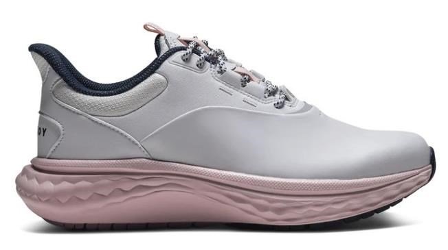 FootJoy Quantum dames golfschoenen, wit/roze