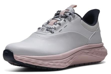 FootJoy Quantum dames golfschoenen, wit/roze