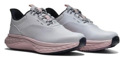 FootJoy Quantum dames golfschoenen, wit/roze