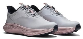 FootJoy Quantum dames golfschoenen, wit/roze