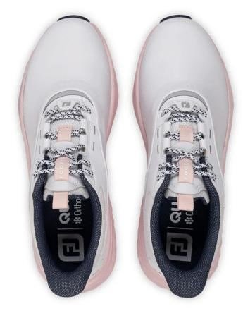 FootJoy Quantum dames golfschoenen, wit/roze
