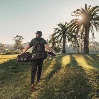 Sunday Golf El Camino pencil bag, mat zwart