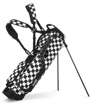 Sunday Golf El Camino pencil bag, black/white checker