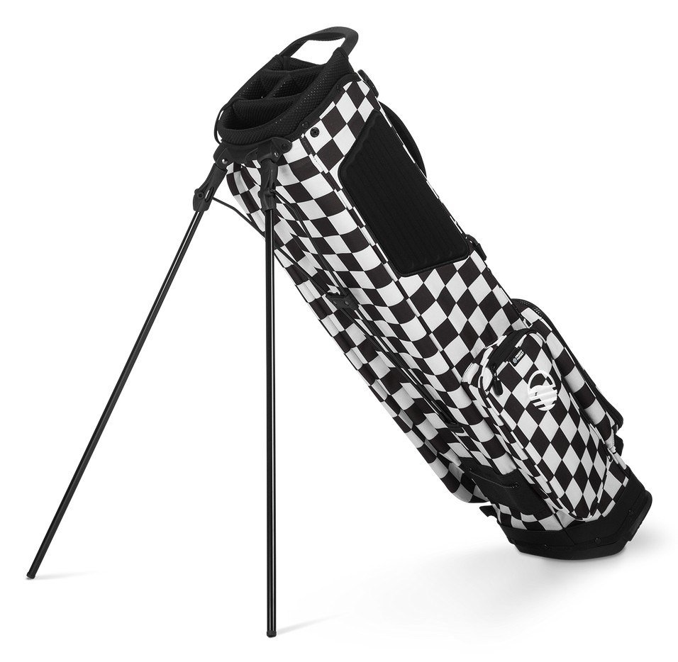 Sunday Golf El Camino pencil bag, black/white checker