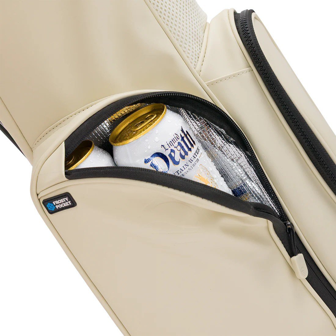 Sunday Golf El Camino S-Class pencil bag, cream