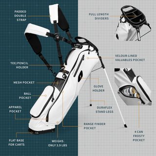 Sunday Golf El Camino S-Class pencil bag, wit