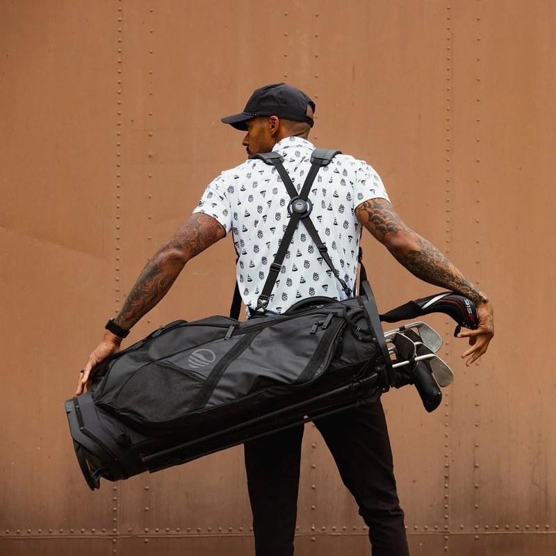 Sunday Golf Ranger stand bag, zwart