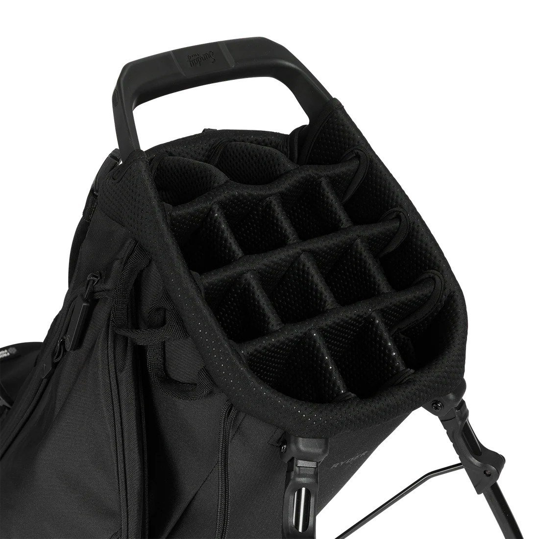 Sunday Golf Ryder 14-way stand bag, zwart