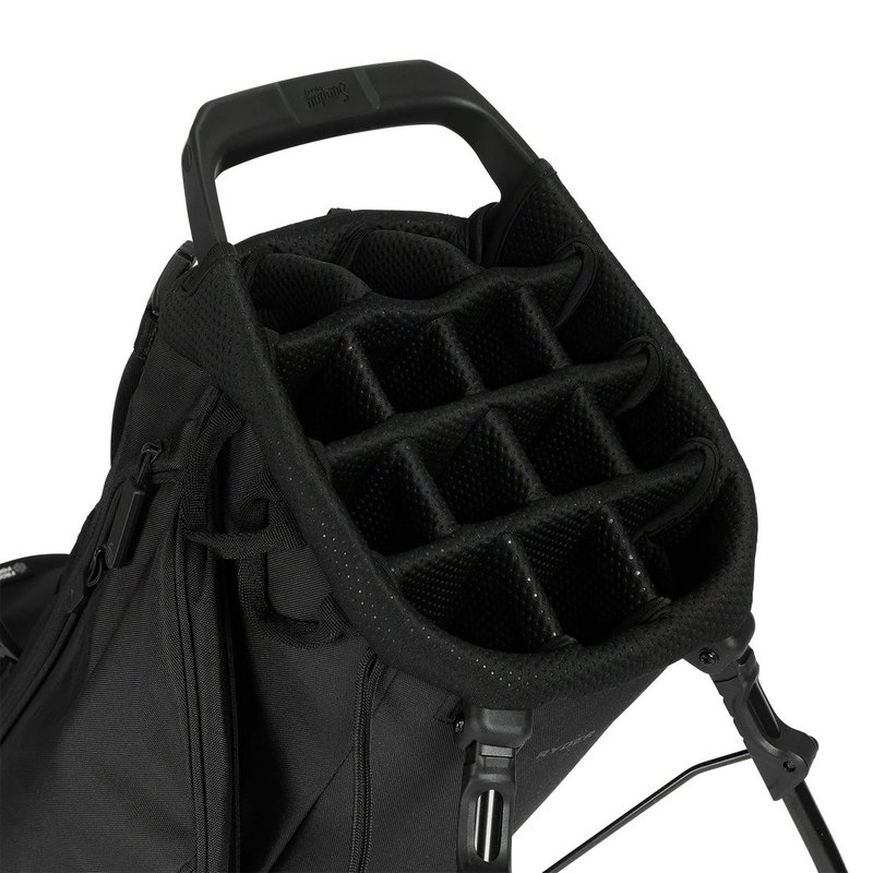 Sunday Golf Ryder 14-way stand bag, zwart